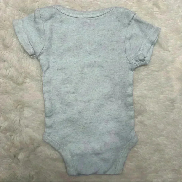 Gerber Onesie Diaper Shirt  Grey Camping Animals Tent Size Newborn - Picture 10 of 16